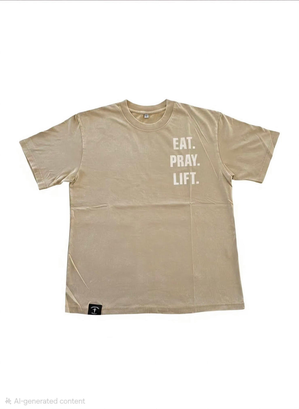 Tan - 3 Essentials Oversize T-Shirt