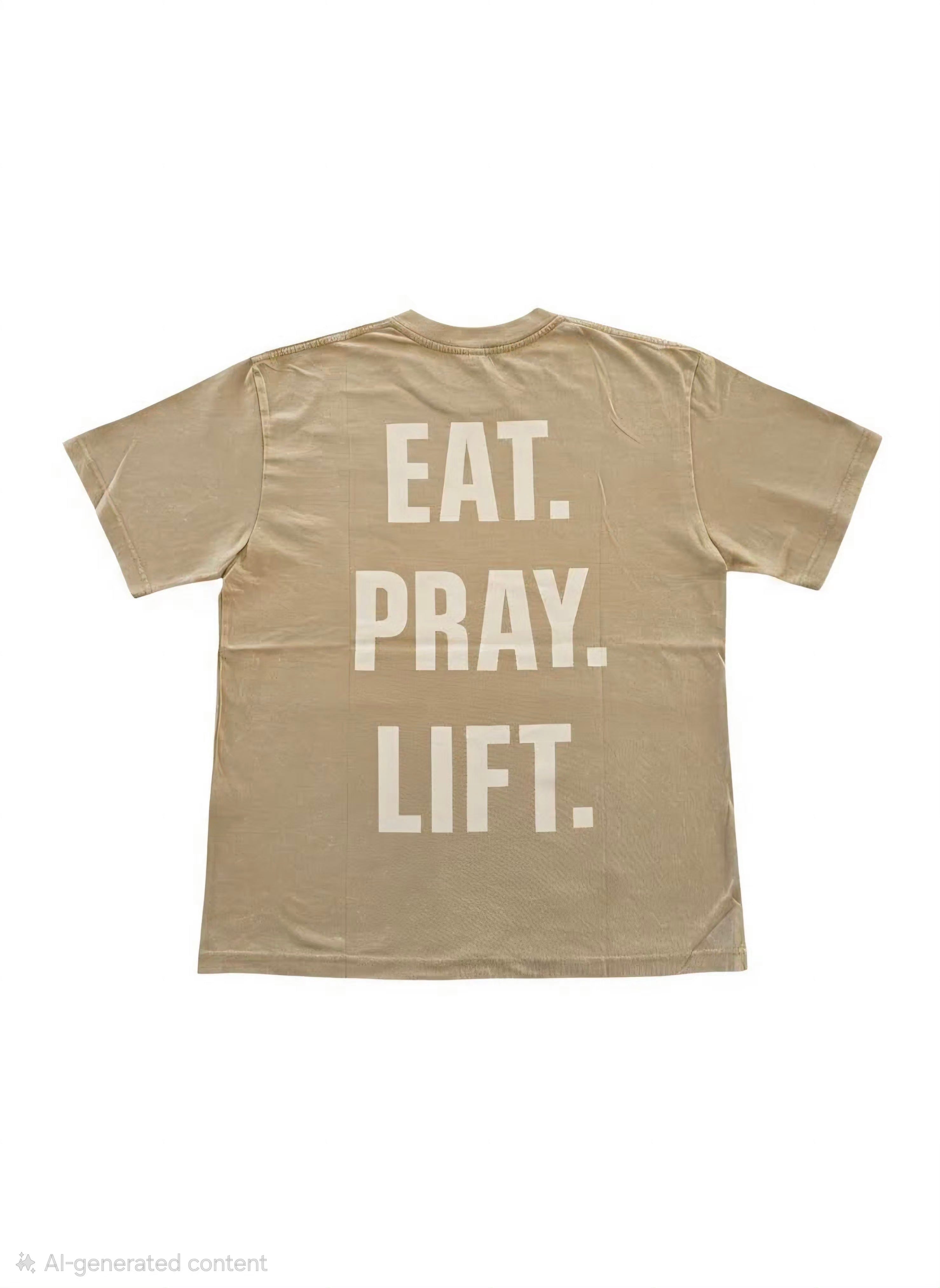 Tan - 3 Essentials Oversize T-Shirt