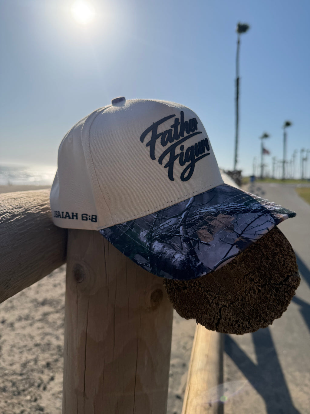 Camo Isaiah 6:8 Snapback