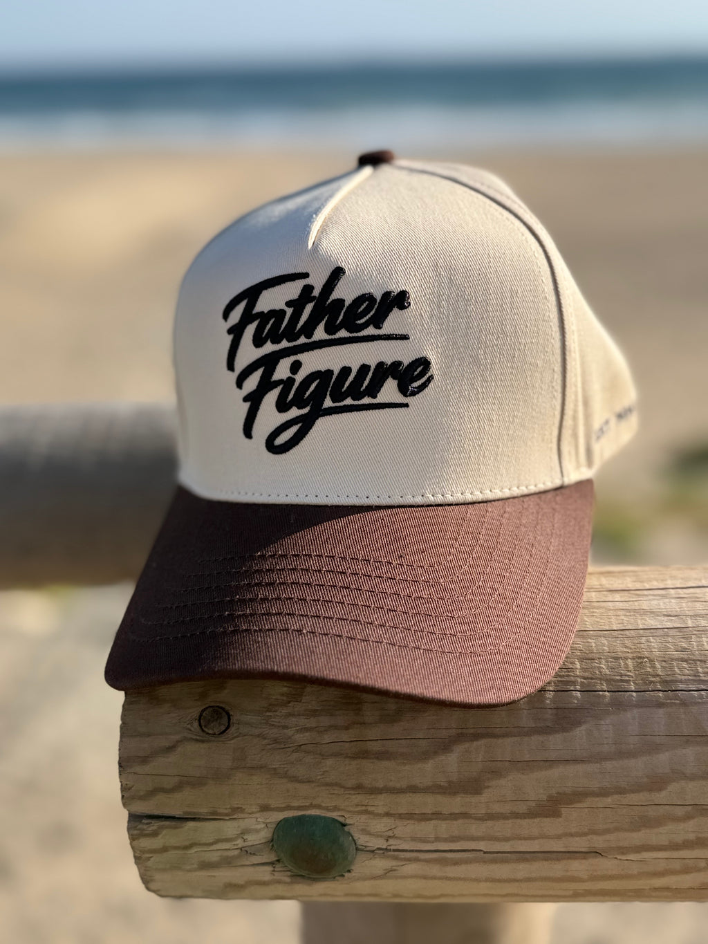 Brown Joshua 1:9 Snapback