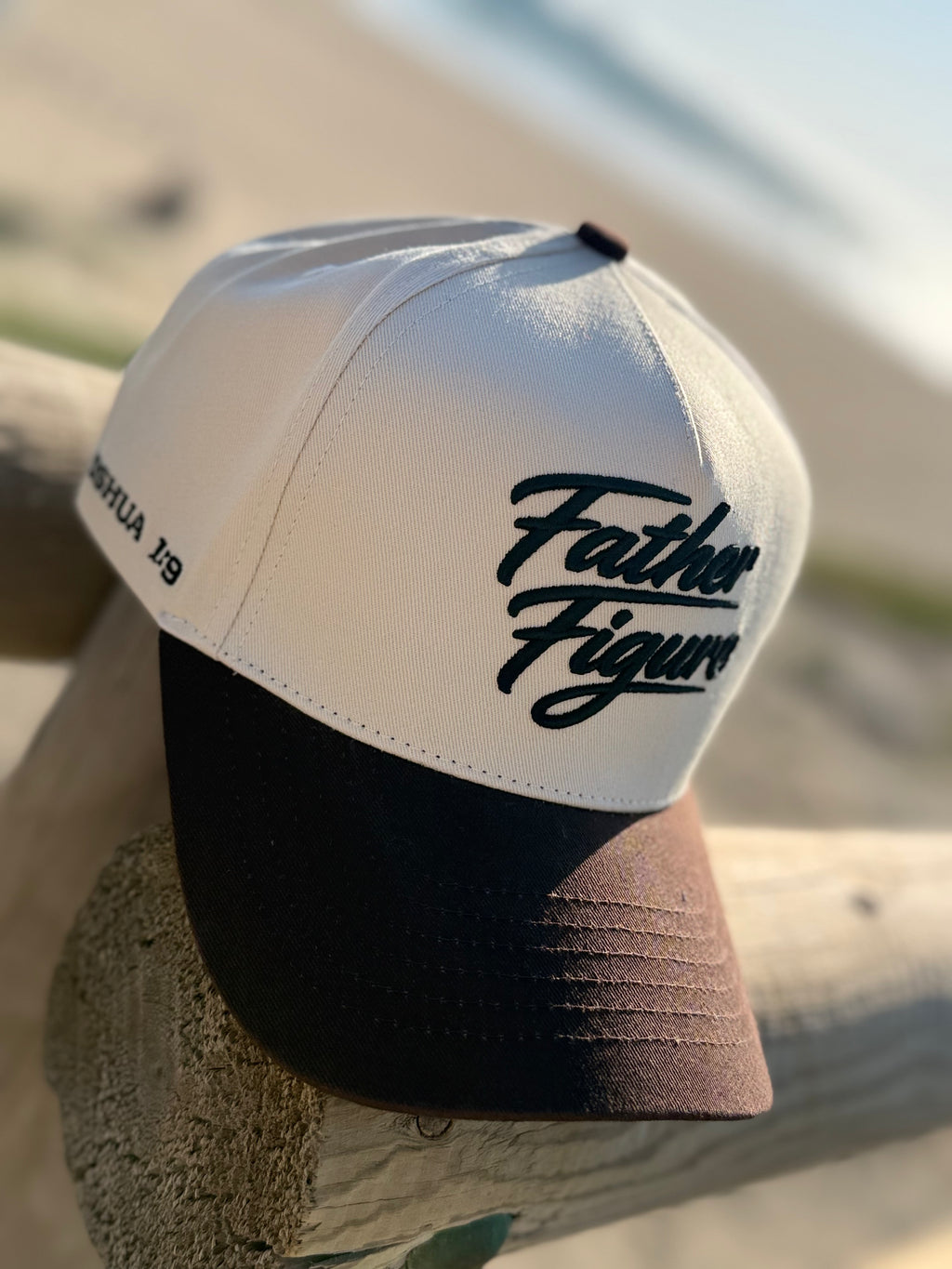 Brown Joshua 1:9 Snapback